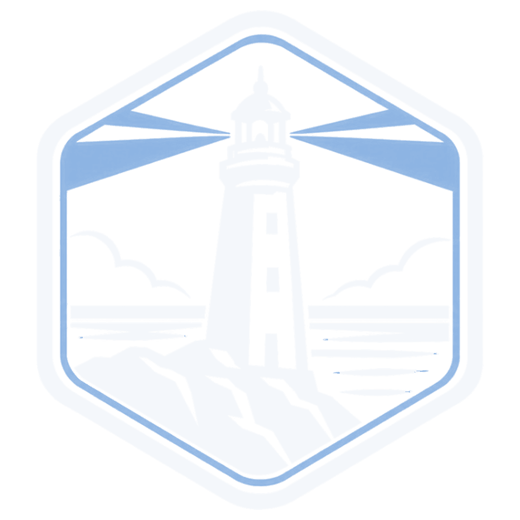 Midwest Wellness Group lighthouse emblem